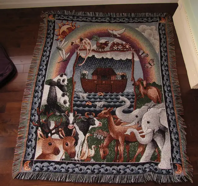 Rug or Wall Hanging Noah's Ark - Photo 2