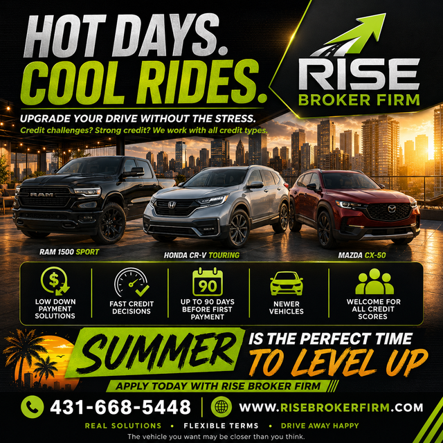 ☀️ Summer is the perfect time for a new ride!