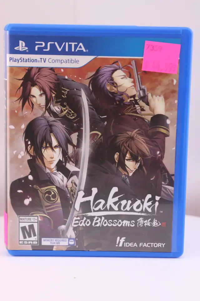 Hakuoki: Edo Blossoms - PS Vita - In Case (#7359)