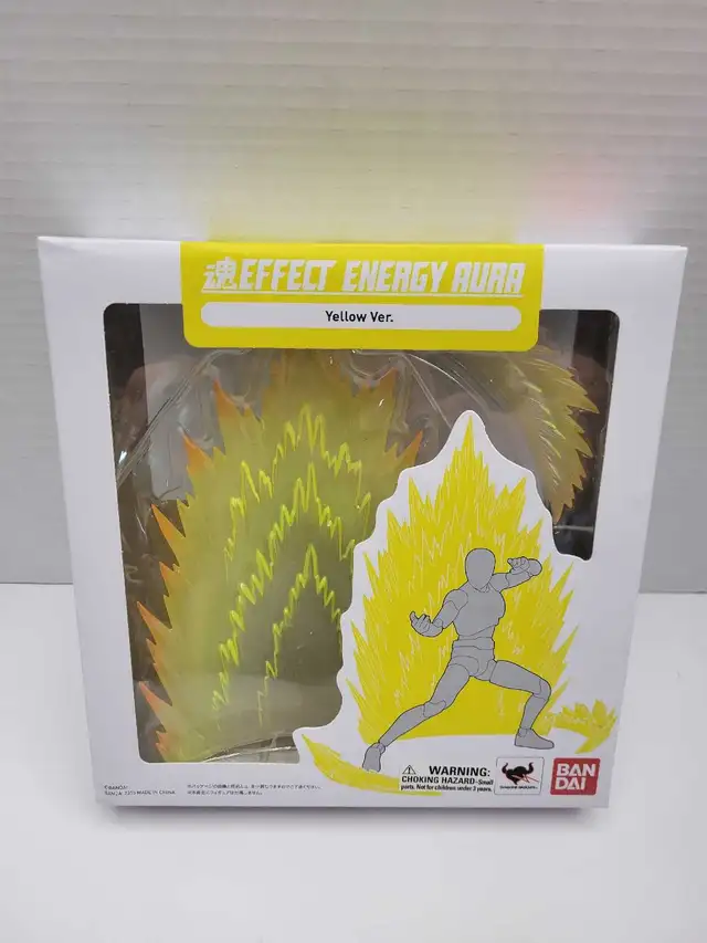 Effect Energy Aura Ki Yellow Version Bandai