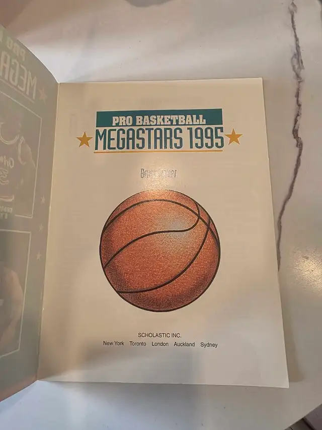 1995 pro basketball mega star magazine - Photo 2