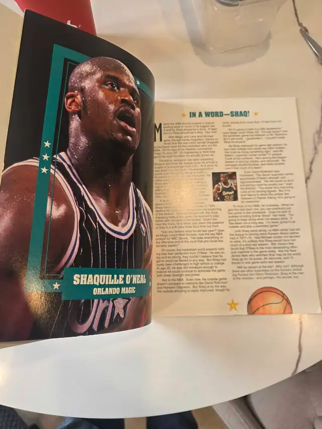 1995 pro basketball mega star magazine - Photo 5