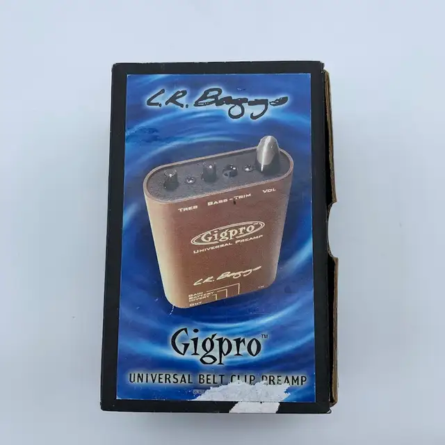 L.R. Braggs Gigpro Universal Belt Clip Preamp Vintage