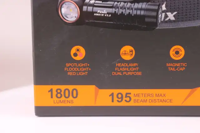Brand New Fenix HM61R V3.0 rechargeable headlamp (#43521-1) - Photo 2