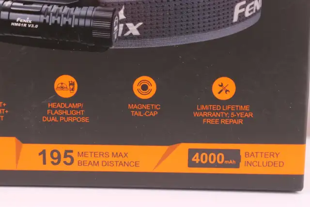 Brand New Fenix HM61R V3.0 rechargeable headlamp (#43521-1) - Photo 3