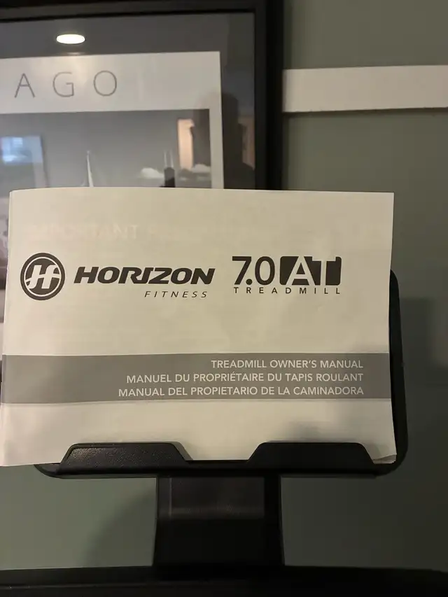 Horizon folding treadmill 7.0 AT - Photo 3