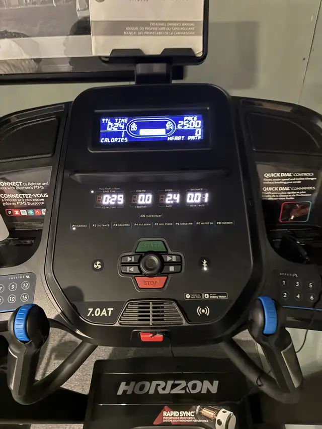 Horizon folding treadmill 7.0 AT - Photo 5
