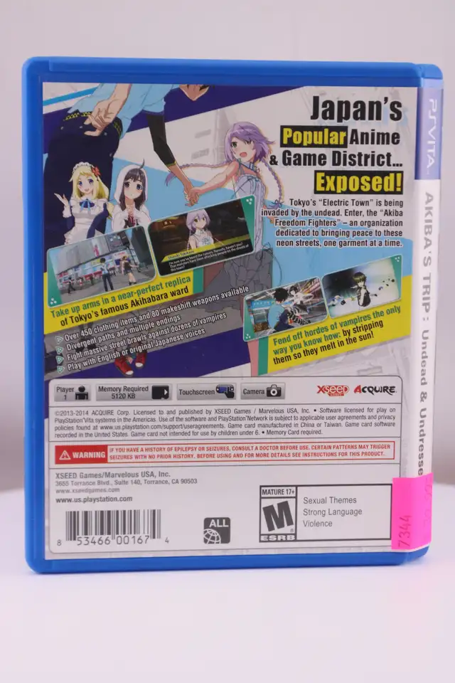 Akiba's Trip: Undead & Undressed - PS Vita - In case (#7344) - Photo 4