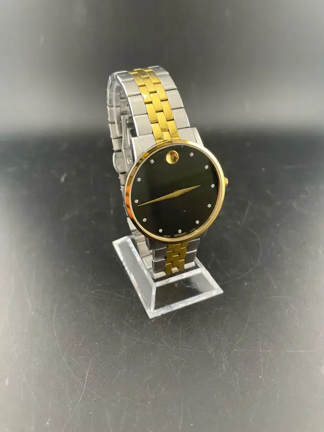 Movado Museum Diamond Watch