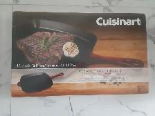 BRAND NEW (Never used) 11 inch Cast Iron Grill Pan