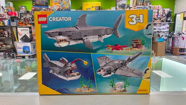 LEGO Creator Fierce Shark with a Treasure Chest - BRAND NEW - Photo 2