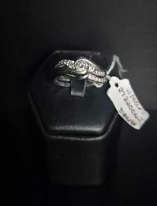 SZ 7.5 Ladies 14k Wedding Ring Set (27220062)