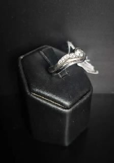 SZ 7.5 Ladies 14k Wedding Ring Set (27220062) - Photo 2