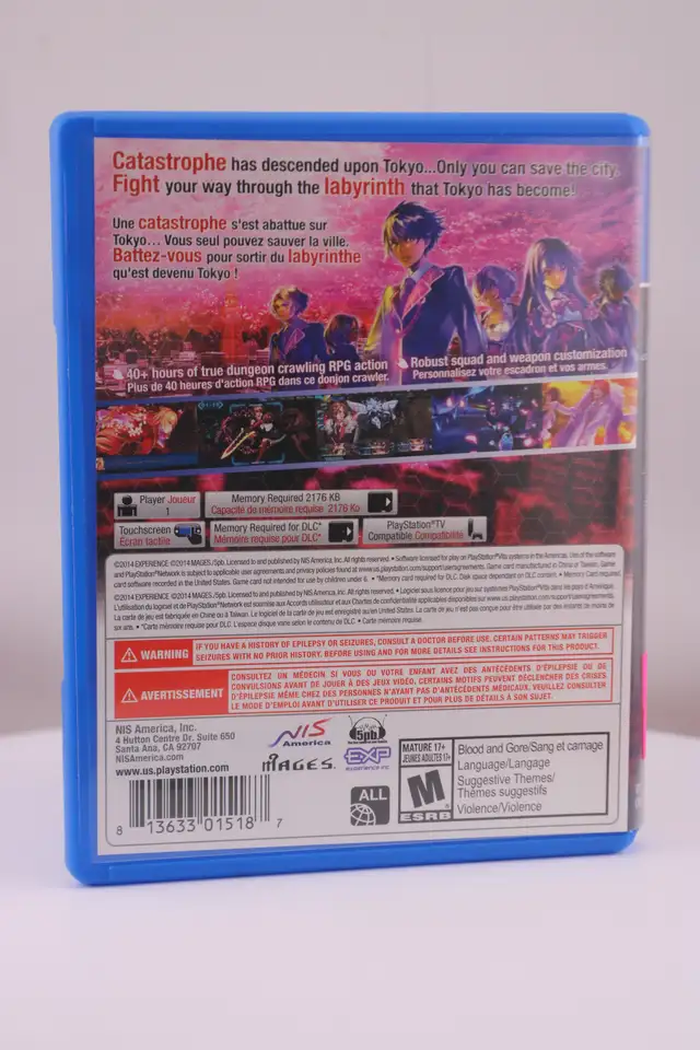 Operation Abyss: New Tokyo Legacy - PS Vita - In Case (#7327) - Photo 5
