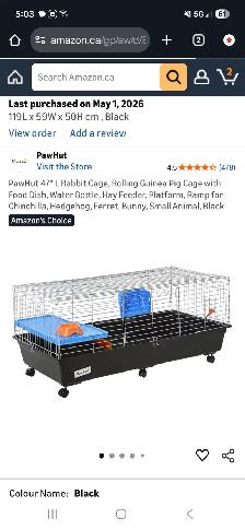 Selling my 47 inch bunny cage. - Photo 2