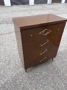 Free delivery used Vintage 4-Drawer Dresser - Photo 5