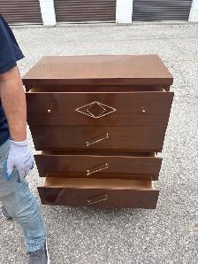 Free delivery used Vintage 4-Drawer Dresser - Photo 8