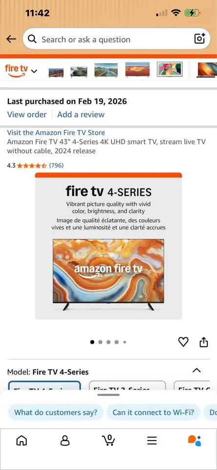 Amazon Fire TV 43 inch 4-Series 4K UHD Smart TV - Photo 2