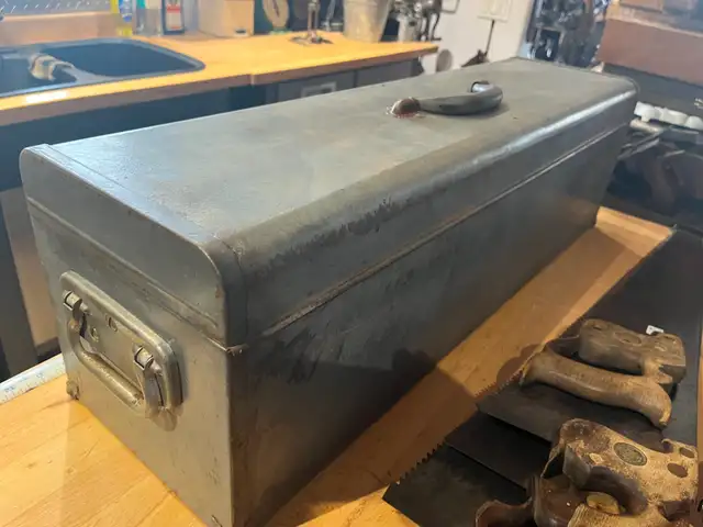 Vintage 1950's Craftsman 6517 Toolbox - Photo 4