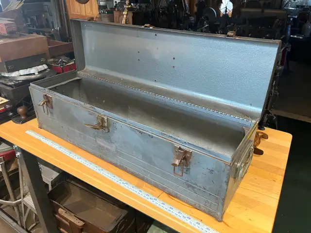 Vintage 1950's Craftsman 6517 Toolbox - Photo 5