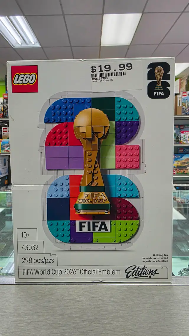 LEGO Fifa World Cup 2026 Official Emblem 43032 - BRAND NEW