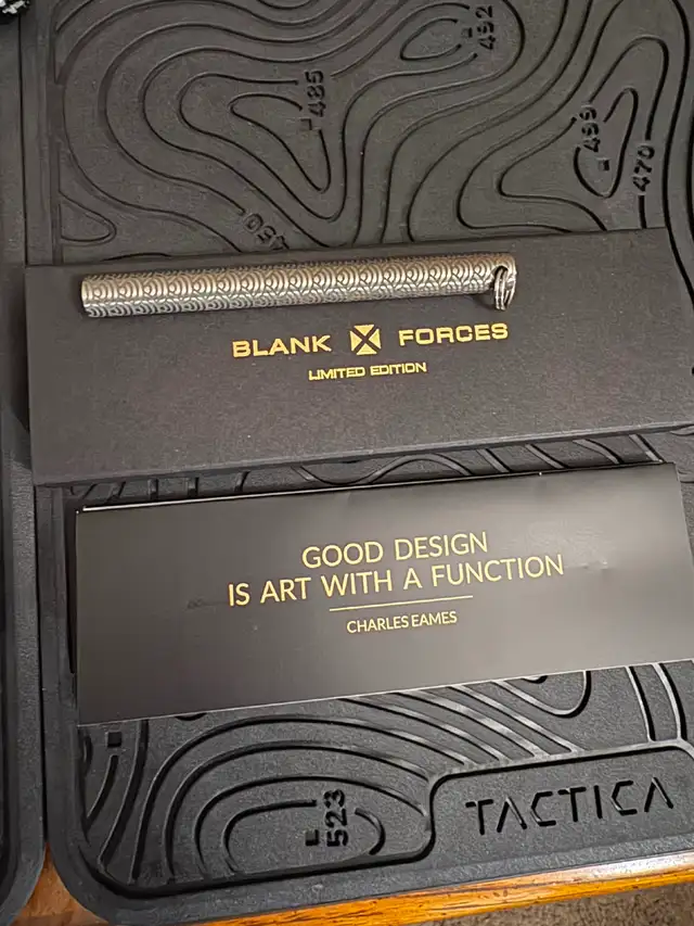 Nice guy machine co ,pieces and blank forces x urban edc pen - Photo 4