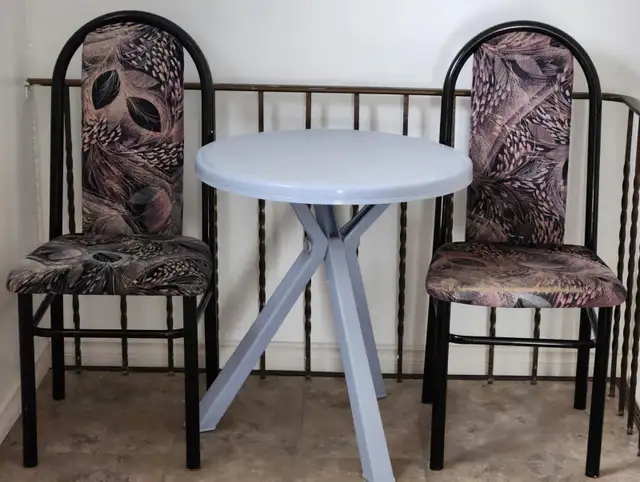 Table with chair