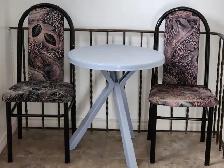 Table with chair