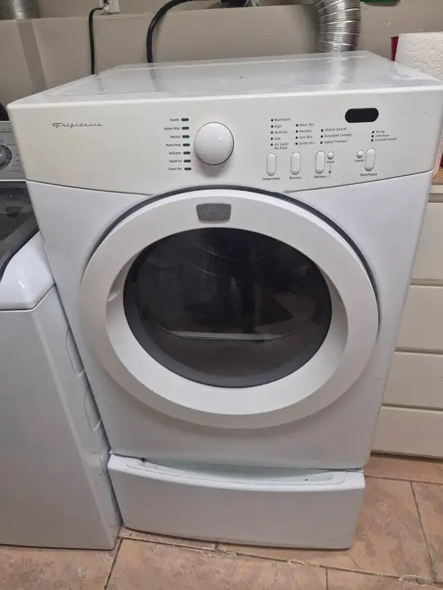 Newer top load High Efficiency washer & older dryer for sale - Photo 7
