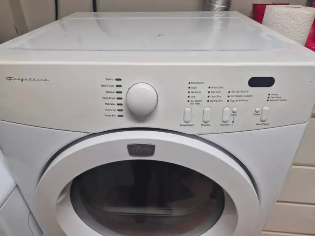 Newer top load High Efficiency washer & older dryer for sale - Photo 8