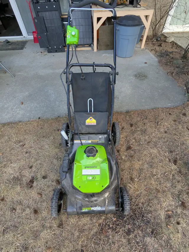 21' Electric Lawn Mower  - Greenworks - Photo 2