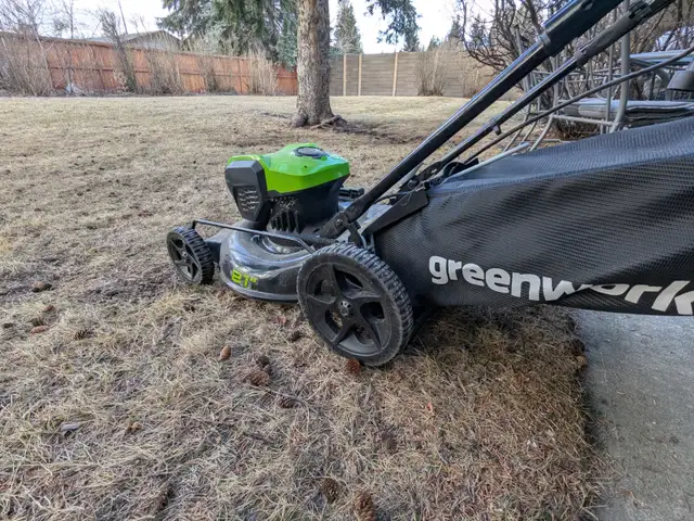 21' Electric Lawn Mower  - Greenworks - Photo 3