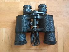 Vintage Skyline 7 X 35 Field 7.5 Binoculars With Leather Case