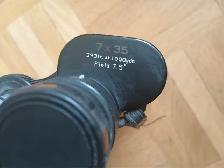 Vintage Skyline 7 X 35 Field 7.5 Binoculars With Leather Case - Photo 3