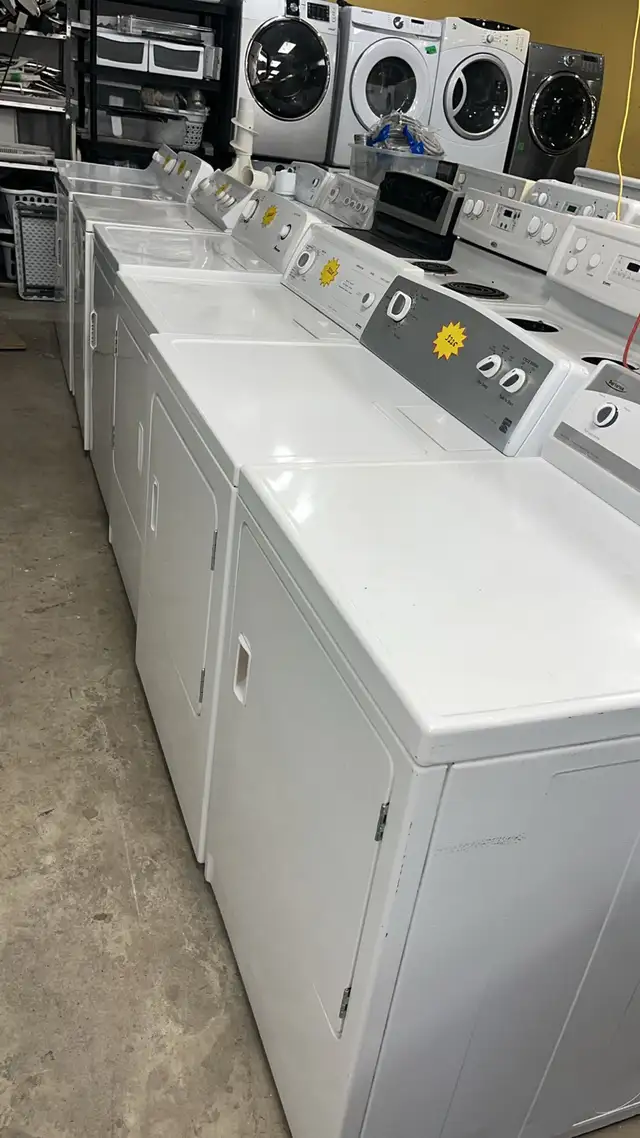 White Cheap Perfect Working Dryers- 27" Fully Tested 30-Day