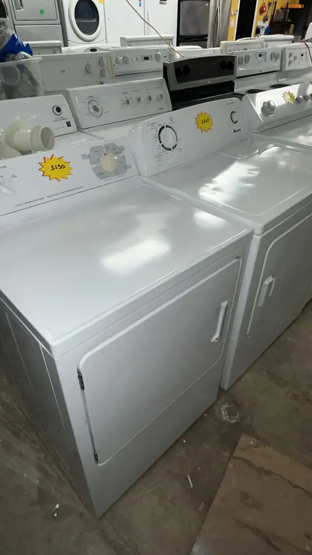 White Cheap Perfect Working Dryers- 27" Fully Tested 30-Day - Photo 3