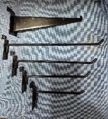SLATWALL HOOKS & BRACKETS
