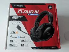 HyperX Cloud III S Wireless Gaming Headset New Sealed
