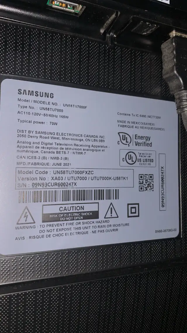 Samsung Smart TV UHD 7 Series 58" - Photo 4
