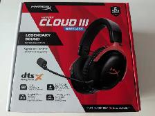 HyperX Cloud III Wireless Gaming Headset New Sealed