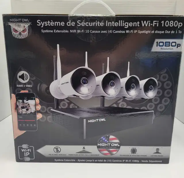 Night Owl HD Wi-fi Smart Security System w/4 Cameras - Photo 3