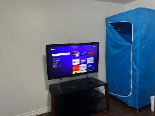Fully furnished room in the basement for rent