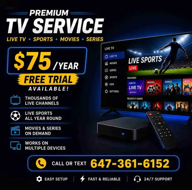 Premium Private Live TV Streaming,Free Trial