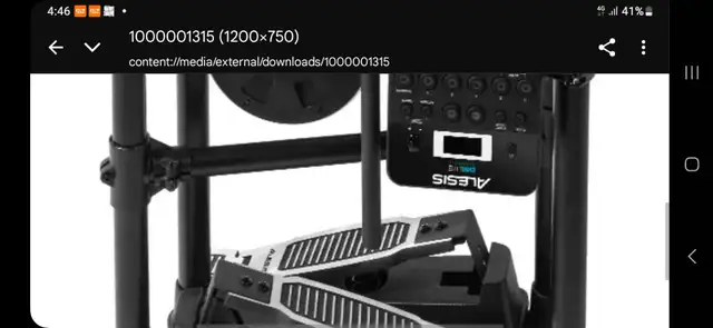Alesis DM series electronic drum kit. Dbl kick. W'Laptop connect - Photo 2