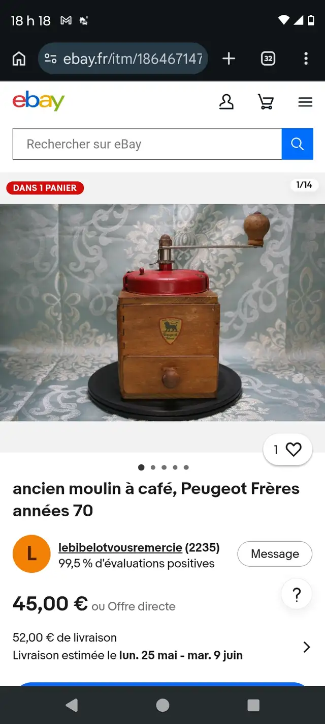Décoration Vintage Peugeot et frères - Photo 2