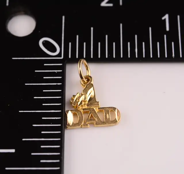 10K #1 DAD PENDANT - Photo 4