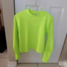 CHANDAIL NEUF TWICK DE SIMONS VERT BRILLANT GR SMALL FEM $10.00