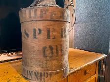 Buffalo Prairie City Oil Co.  Sperm whale oil jug - Photo 2