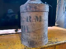 Buffalo Prairie City Oil Co.  Sperm whale oil jug - Photo 3