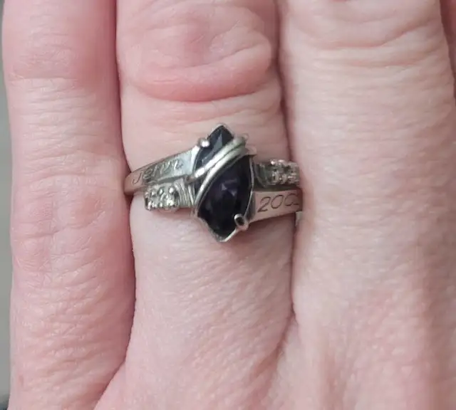 white gold 10k ring size 5.5